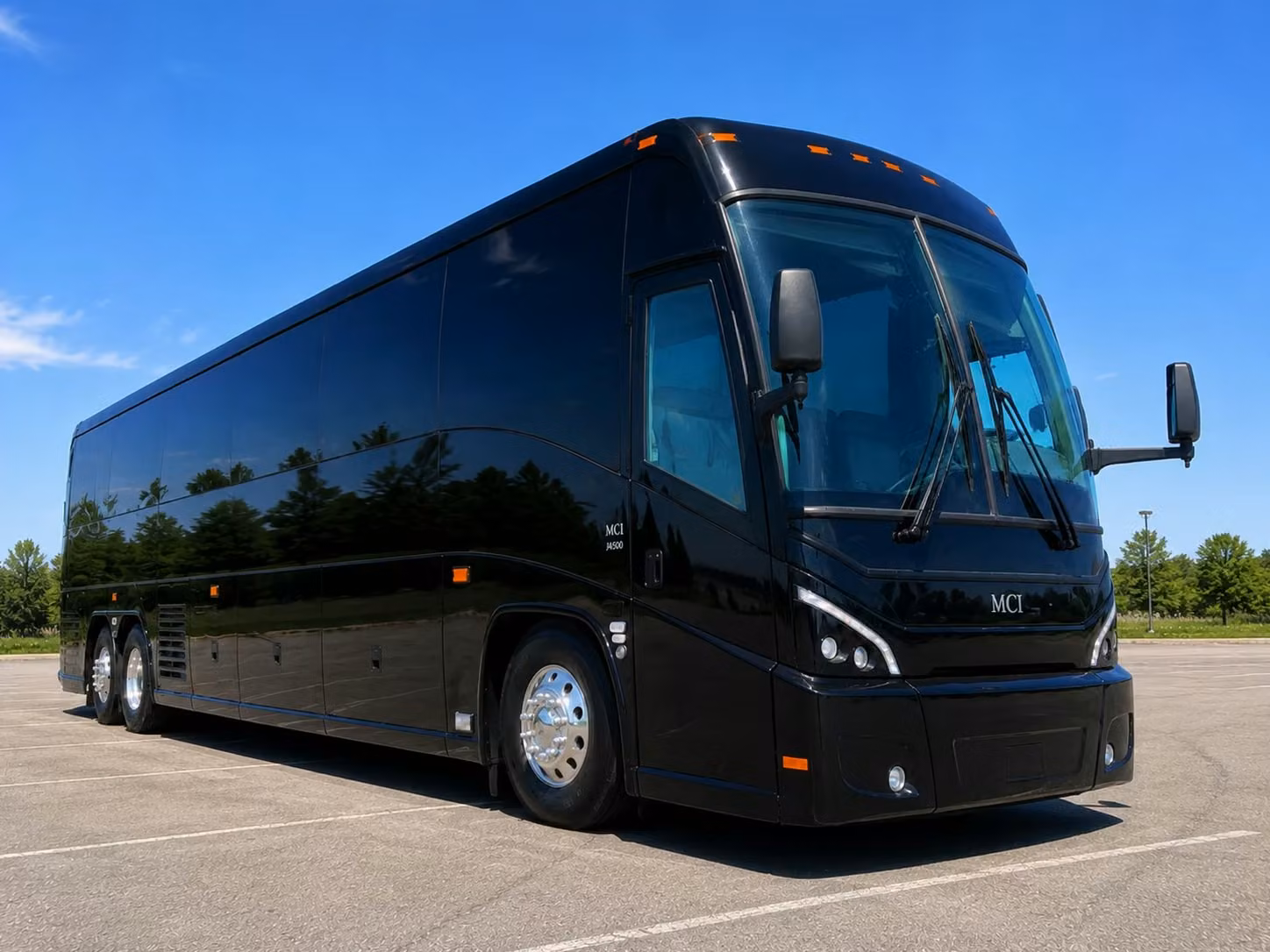 56 passenger charter bus